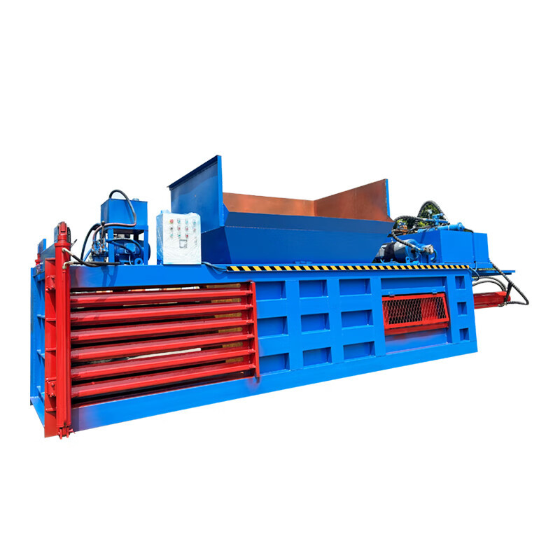 Vertical baler for Scrap Materials in