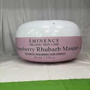 Kemasan Kosmetik Tahan Air Tiup Bentuk Balon Jar Canister PVC Promosi Komersial Kustom SZ ZHN - Product Image 4