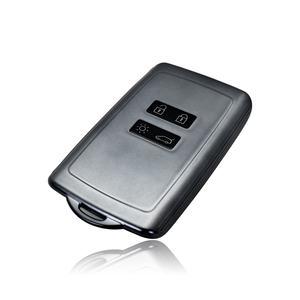 Cover per <span class=keywords><strong>Chiave</strong></span> Auto in TPU Testurizzato Opaco Color Metallo, Leggero e Resistente ai Graffi, per <span class=keywords><strong>Chiave</strong></span> Smart a 4 Pulsanti <span class=keywords><strong>Clio</strong></span> Espace - Product Image 1