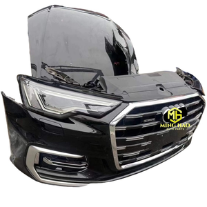 Kit de carrocería de nariz delantera de coche usado para <span class=keywords><strong>Audi</strong></span> <span class=keywords><strong>A6</strong></span>, incluye parachoques delantero y trasero, faros delanteros, luces antiniebla, piezas automotrices - Product Image 3