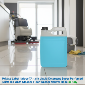 Private Label Itifloor-TA 1x10 Lt Liquid Detergent Super <b>Perfumed</b> Surfaces OEM Cleaner Floor Washer Neutral Made in Italy - Product Image 3