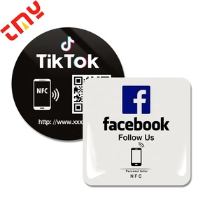 ป้ายกำกับ215 QR PVC ขนาดเล็ก216 213ป้ายติดหน้าต่าง RFID กันน้ำได้ป้ายกำกับการตรวจสอบโดย Google สติกเกอร์ NFC - Product Image 2