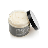 Marque privée Crème coiffante naturelle à l'amande et à l'avocat Crème coiffante hydratante définissant les boucles pour femmes et hommes