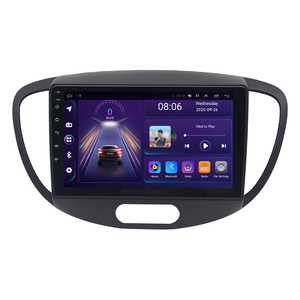 Đài Phát Thanh Xe Hơi 4G + 64G QLED 4G LTE Carplay <span class=keywords><strong>Android</strong></span> 10 Cho Hyundai I10 2007-2013 Điều Hướng RDS 4G WIFI Âm Thanh GPS - Product Image 1