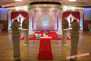 Avni Mandap for Indian <b>Wedding</b> Ceremony Dreamy Destination <b>Wedding</b> Mandap Decor Diving Decor Indian <b>Wedding</b> Mandap Dallas - Product Image 2