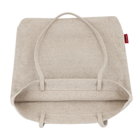 Sac écologique en lin naturel robuste, sac fourre-tout pour courses, en lin, naturel, sac à bandoulière de transport pour épicerie, 100%