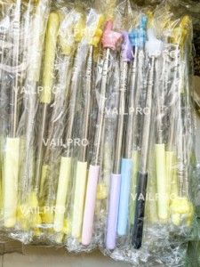 1M 100CM uzun 2025 yeni teleskopik el parmak işaretçi sopa eğitim sınıf parmak çocuklar için öğretici oyuncaklar okuma aracı - Product Image 6