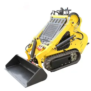 Paletli tip skid steer traktör ön uç kürek yükleyici