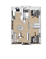 Maisons modulaires préfabriquées extensibles, détachables, pliables, 10 pieds, 20 pieds, avec 1 salle de bain et 2 chambres