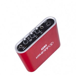 Fabrika 24Bit çift kanallı <span class=keywords><strong>USB</strong></span> ses arabirimi Livestream şarkı yayın kaydı ses mikseri <span class=keywords><strong>Alctron</strong></span> U12 ses kartı - Product Image 3