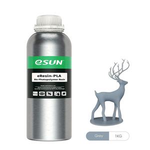 ESUN toptan eResin-PLA 405nm UV duyarlı biyo reçine DLP/LCD 3D yazıcı 1KG biyo tabanlı LCD reçine - Product Image 1