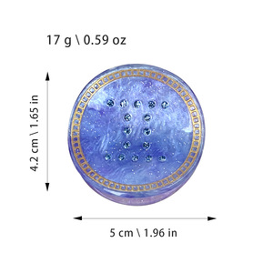 Fermagli per Capelli con Scritta dei 12 Segni Zodiacali in Strass Diamantati da 5 cm - Accessori all'Ingrosso - Product Image 3