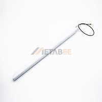 Antenne WiFi 5dBi Rubber Duck 2.4GHz blanche omnidirectionnelle