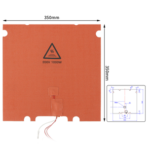<span class=keywords><strong>Voron</strong></span> <span class=keywords><strong>2.4</strong></span> /Trident ซิลิโคนแผ่นทำความร้อน<span class=keywords><strong>350</strong></span>*<span class=keywords><strong>350</strong></span>มม. <span class=keywords><strong>Voron</strong></span> <span class=keywords><strong>2.4</strong></span> Trident 3D เครื่องพิมพ์อัพเกรดแผ่นความร้อนซิลิโคน - Product Image 3