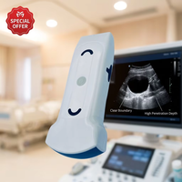 Échographe vétérinaire sans fil portable, sonde d'échographie manuelle pour chien, chat, animaux d'élevage, contrôle de la gestation