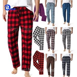 <span class=keywords><strong>Pantalon</strong></span> à <span class=keywords><strong>carreaux</strong></span> en flanelle douce pour <span class=keywords><strong>femme</strong></span> avec logo personnalisé, motif pied-de-poule, pyjama de marque pour <span class=keywords><strong>femme</strong></span> avec poches à cordon - Product Image 4