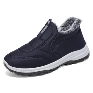 Bottes d'Hiver Thermiques Imperméables Lumineuses pour Hommes, Doublure Polaire, Chaussures de Neige Antidérapantes, Semelle Confortable, Marche, Mode, Coton Froid - Product Image 3