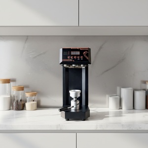 PET <strong>Can</strong> <strong>Sealing</strong> <strong>Machine</strong> PET <strong>Can</strong> Sealer - Product Image 2