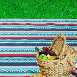Wholesale Custom Logo 3-Layer <b>Picnic</b> <b>Blanket</b> Waterproof Fleece Foldable Outdoor Mat Travel Tote Rug for Corporate Gifts - Product Image 6