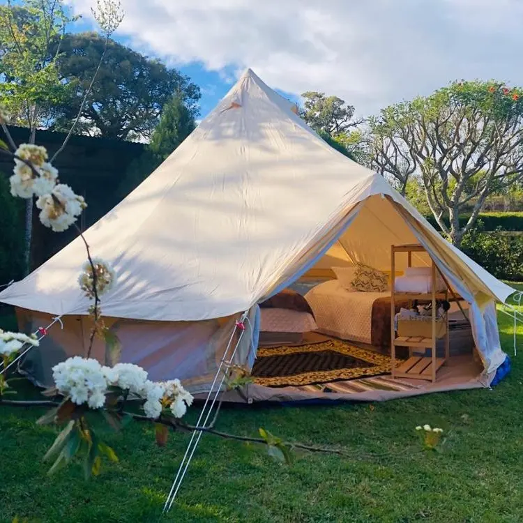 Katoenen Canvas Glamping Bell Tent Groothandel