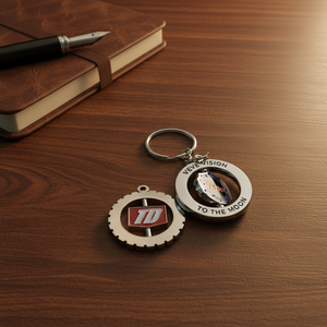LGC Custom Logo Keychains: Personalized Text And Name Keyrings <strong>Promotional</strong> Business Gifts <strong>for</strong> Corporate Giveaways - Product Image 4