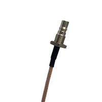 Câble coaxial RF RG316 QMA-J1.5-RG316-QMA-KY1.5, assemblage de câbles QMA mâle vers QMA femelle RG316