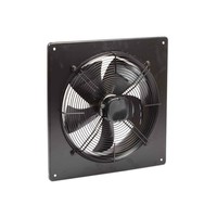 Ventilateur d'extraction axial carré professionnel à faible bruit, ventilateur de ventilation en métal pour l'extraction d'air industriel et le refroidissement des ateliers