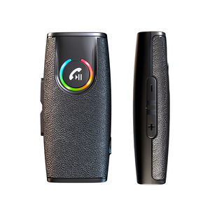 Receptor AUX BT5.4 <span class=keywords><strong>de</strong></span> 3.5 mm con Luz Ambiental RGB, Reproducción <span class=keywords><strong>de</strong></span> Tarjetas TF, Llamadas Manos Libres, Mini <span class=keywords><strong>Conversor</strong></span> <span class=keywords><strong>de</strong></span> Audio Inalámbrico para Auto y Hogar - Product Image 2