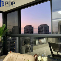 Marcos de aleación de aluminio clásicos duraderos para ventanas correderas de rotura de puente térmico para exteriores, hoteles, sótanos, salas de estar, Apartamentos
