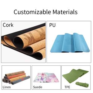 Esterilla de Yoga para mujeres, hombres, niños, 1/3, 1/<span class=keywords><strong>4</strong></span> y 2/5 pulgadas, esterilla de Yoga Extra gruesa antideslizante, esterillas de Yoga TPE de 72 "<span class=keywords><strong>X</strong></span> 24", esterilla de entrenamiento con correa - Product Image 6