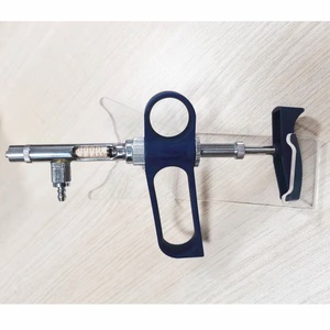 0.1-0.5Ml Vee Pluimvee Dierlijke Huisdier Veterinaire Spuit Varkens Pexies Vee Vis Pluimvee Vaccinator C Type Automatische Spuit - Product Image 3