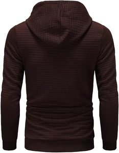 Sudadera con Capucha para Hombre, Forro de Tela Jersey, Diseño Sólido, Teñido en Prenda, Secado Rápido, Invierno, 100% Poliéster, 340g, Estampado Puff, Logotipo Personalizado - Product Image 3