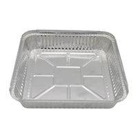 Vente en gros 9 pouces SQ230 Moule à pain en feuille d'aluminium Prix d'usine Plateau de cuisson jetable et récipients pour servir