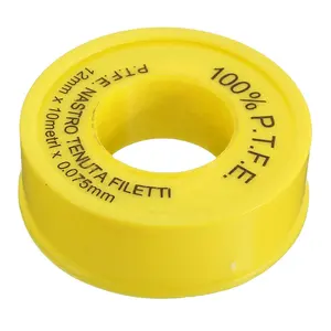 Thread-Wrapped Teflonning Sealant Waterproof PTFE Tape For Plumbing And Gas Pipe Work Plumber's Tape