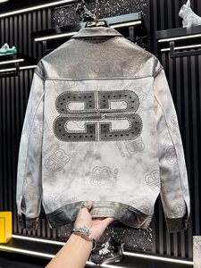 Chaqueta con Capucha Delgada <span class=keywords><strong>para</strong></span> Primavera y Otoño, <span class=keywords><strong>para</strong></span> Hombres Gordos y de Talla Grande (300 Libras), Ajuste Holgado <span class=keywords><strong>para</strong></span> Cubrir el Vientre, <span class=keywords><strong>para</strong></span> Hombres Corpulentos - Product Image 4