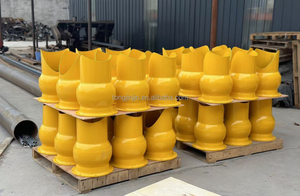 OEM CE Automatischer Schnecken förderer 168 219 273 325 Tragbarer Förderband Industrie förderer für Zements ilo - Product Image 5