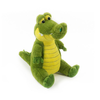 Peluche crocodile anti-stress pour enfants, jouet électrique, couleur verte