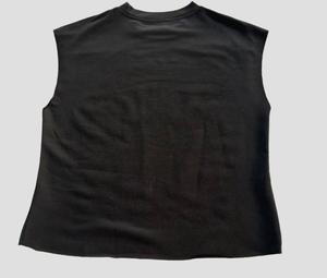 PEEQI FC1428 Primavera Verano Venta al por Mayor Nuevas <span class=keywords><strong>Camisetas</strong></span> sin Mangas para <span class=keywords><strong>Mujer</strong></span> con Estampado <span class=keywords><strong>de</strong></span> Remaches, <span class=keywords><strong>Camisetas</strong></span> Casuales, Tops Cortos con Gráficos <span class=keywords><strong>de</strong></span> Moda - Product Image 5