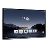 Regitech OEM ODM 4K LCD 65-110 Inci Papan Tulis Digital Interaktif Layar Sentuh Papan Pintar Android Windows 20-Titik