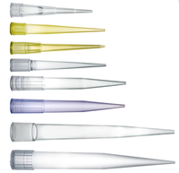 Embouts de micropipette manuels jetables 1000ul embouts de pipette de laboratoire universels bleu violet