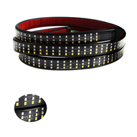 Barre lumineuse LED 48 "60" pour hayon de camion Triple rangée 5 fonctions avec clignotant de frein arrière étanche universel pour pick-up