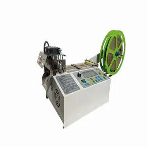 Crepe Ribbon Webbing Magic Tape Hot Cutting Machine