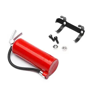 RC Decoration Plastic Fire Extinguisher for 1/10 Scale RC Rock Crawler Axial SCX10 RC Car Truck Parts