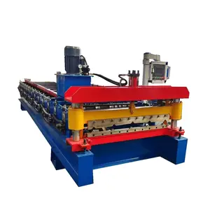 IBR Roof Zinc Roofing Sheet Making Machine High Rib Color Steel Roll Forming Machine