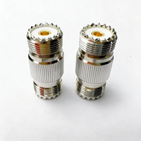 Adaptateur de connecteur coaxial RF UHF femelle vers femelle SO-239 pour équipement de communication radio amateur