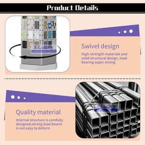 Fabriek Op Maat Hangende Vloerstandaard Zwembad Stenen Tegels Beursshow Setup Rotatie Staande <span class=keywords><strong>Display</strong></span> Mozaïek Vloertegels - Product Image 3