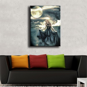 <span class=keywords><strong>Peinture</strong></span> Diamant Ever Moment : Portrait <span class=keywords><strong>de</strong></span> Femme Complet, Perles <span class=keywords><strong>de</strong></span> Résine Carrées, Décoration Murale DIY pour Cadeau Artisanat S2F2643 - Product Image 2