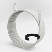 Cable de Datos USB C a USB C de Carga Rápida, Trenzado de Nailon, Tipo C