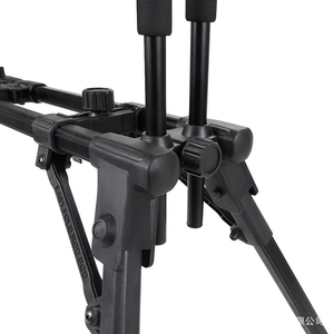 Soporte portátil Para caña <span class=keywords><strong>De</strong></span> <span class=keywords><strong>Pescar</strong></span>, Soporte ajustable <span class=keywords><strong>De</strong></span> aluminio Para carpa - Product Image 3