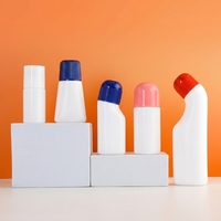 PE Plastic Flessen 20ml/50ml Witte Muggenwerende Lotion Pijnstillende Lotion Actuele Toepassing Schroefdop Pomp Spons-Tip